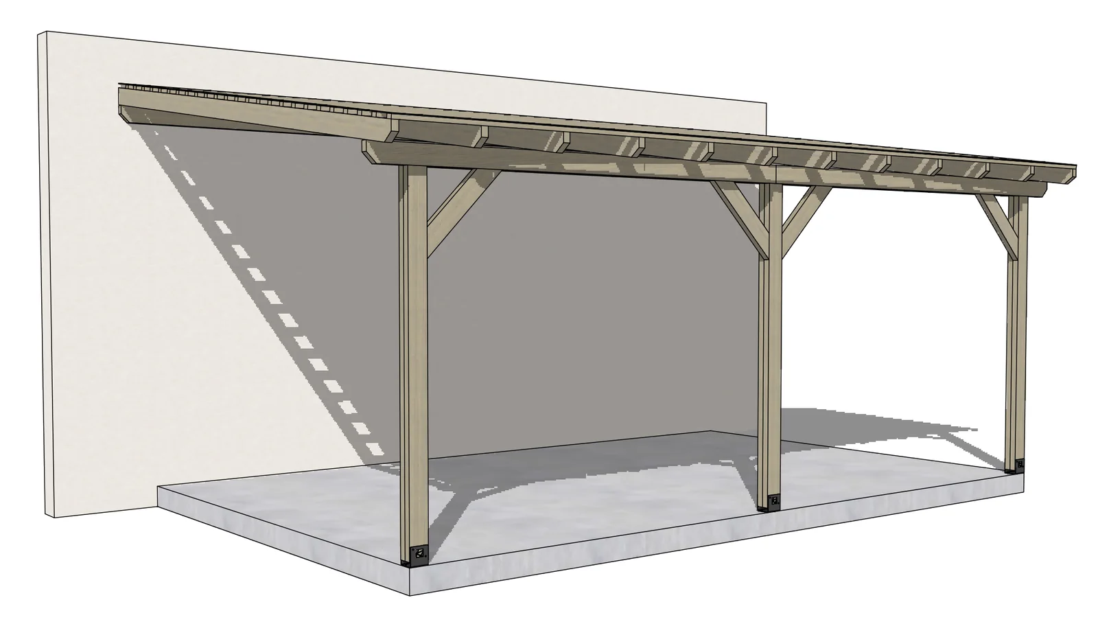 Built automatically by Pilot from the configuration · Example: “Essentielle” pergola, demo project